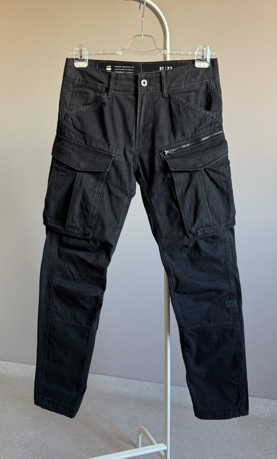 G-Star G Star Cargo Faded Pants Jeans Size US 31 - 1 Thumbnail