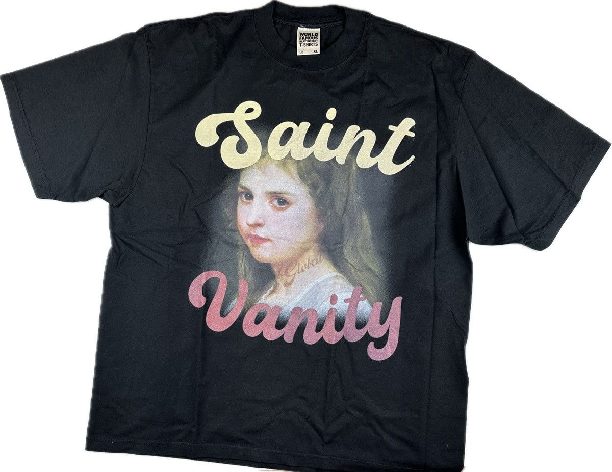 Vintage Saint Vanity Global T-shirt Size US XL / EU 56 / 4 - 1 Thumbnail