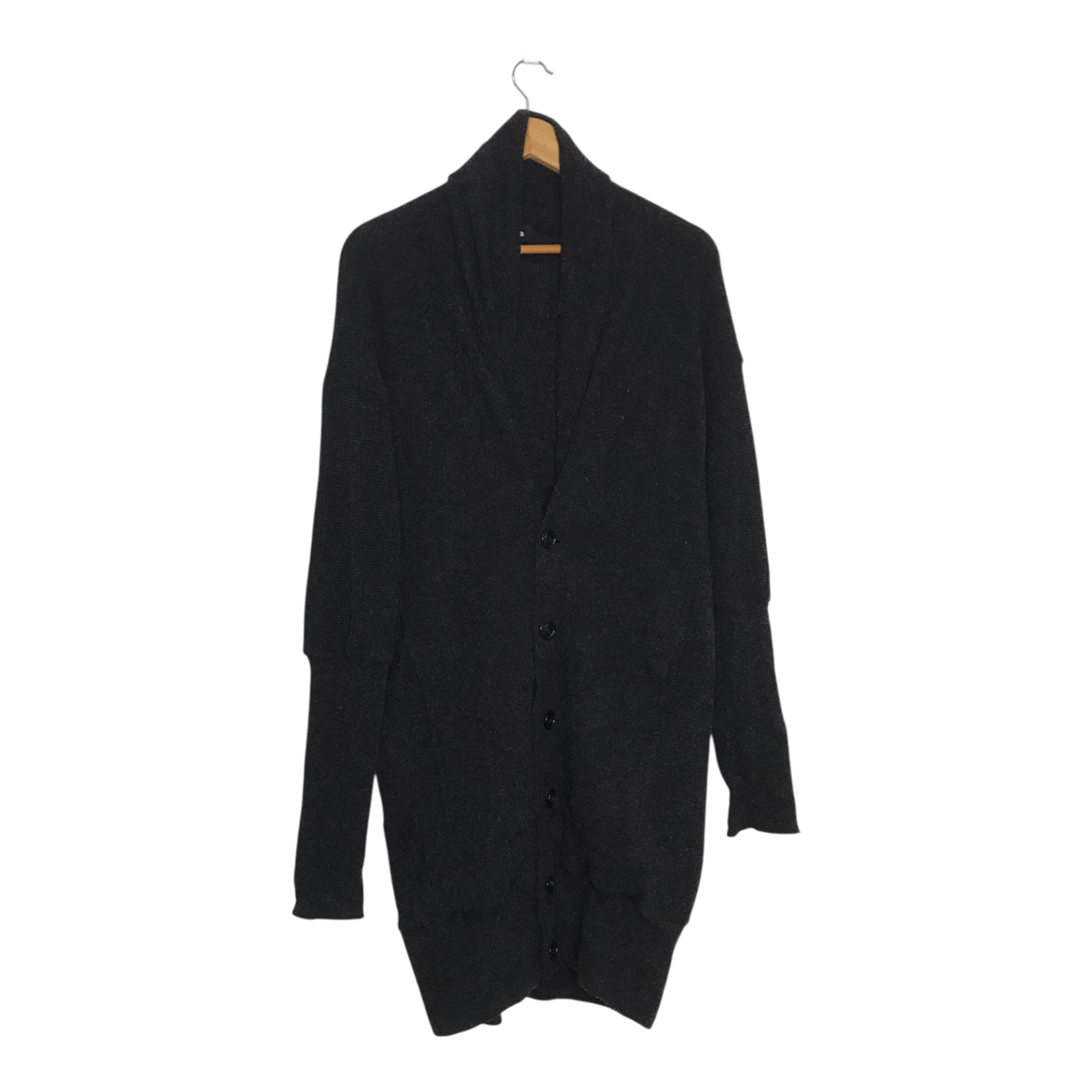 Zucca Issey Miyake Zucca Wool Long Cardigan Sweater Size US M / EU 48-50 / 2 - 1 Thumbnail