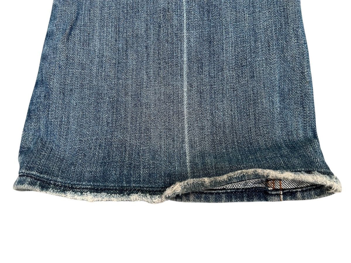 7 For All Mankind 7 For All Minkind Faded Washed Flare Jeans Size US 27 - 17 Thumbnail
