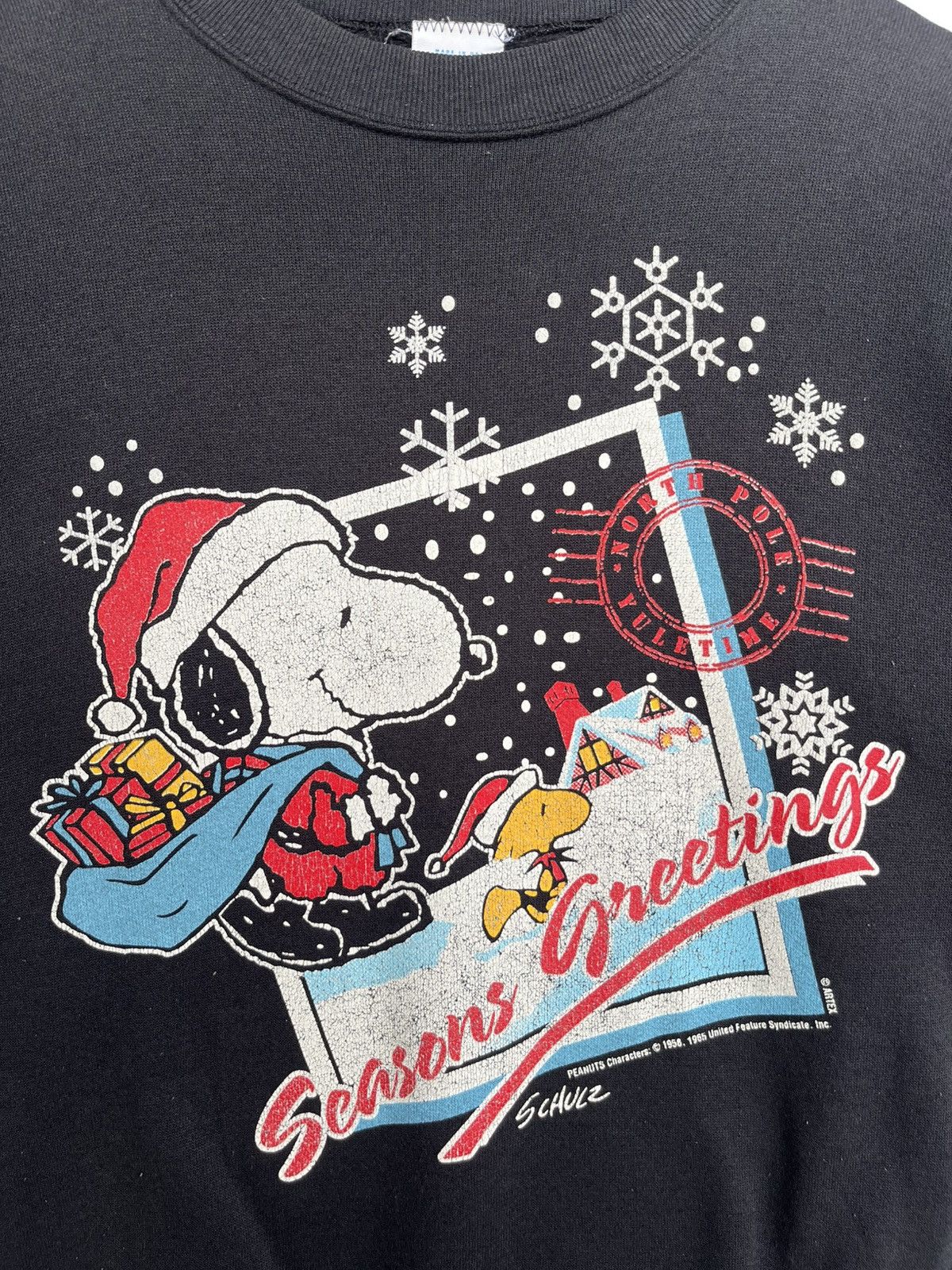 Peanuts Vintage 90s Peanuts Session Greetings Sweatshirt Size US M / EU 48-50 / 2 - 3 Thumbnail