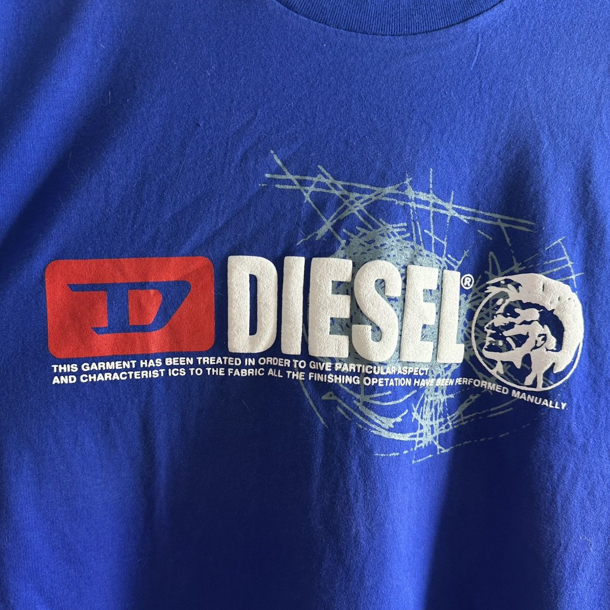 Diesel Diesel Vintage Big Logo Rare T-Shirt Size US S / EU 44-46 / 1 - 3 Thumbnail