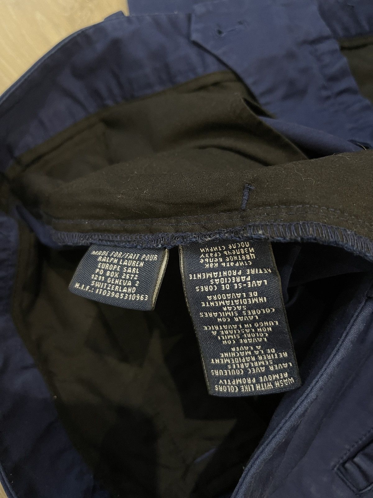 Polo Ralph Lauren Polo Ralph Lauren Golf Navy Chino Shorts - Classic Golf Fit Size 28" / US 6 / IT 42 - 10 Thumbnail