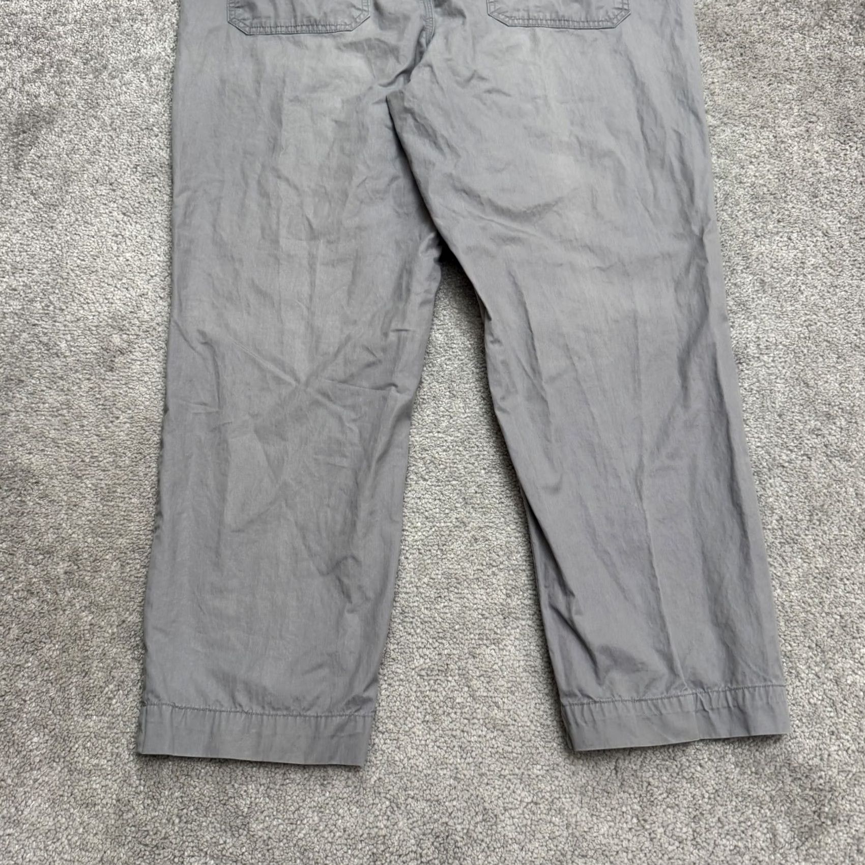Banana Republic Banana Republic Aiden Fit Chino Pants Mens 36x32 Gray Tapered Leg Elastic Waist Size US 36 / EU 52 - 5 Thumbnail