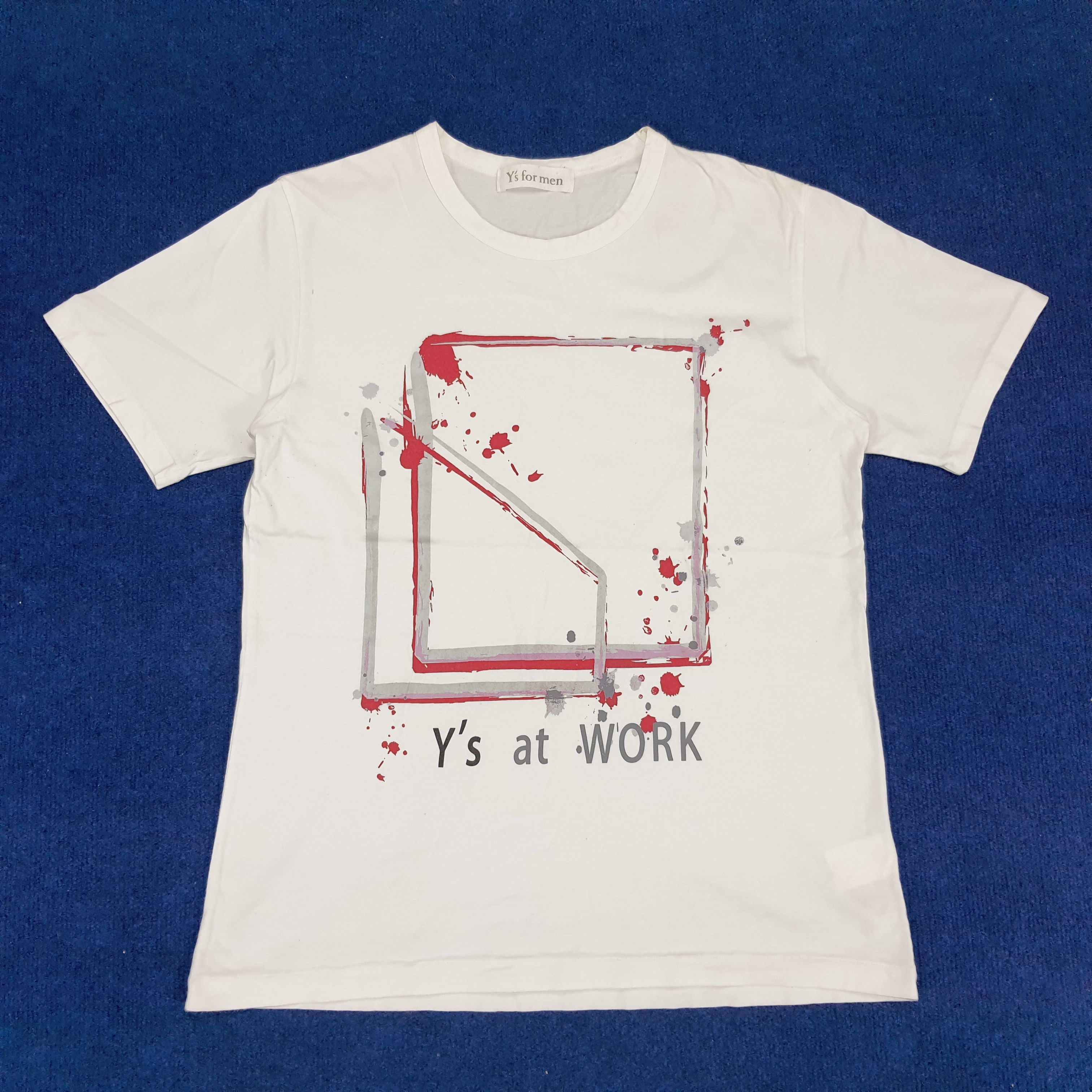 Vintage × Y's for Men × Yohji Yamamoto Vintage Y's For Men by Yohji Yamamoto T-shirt Size US M / EU 48-50 / 2 - 1 Thumbnail
