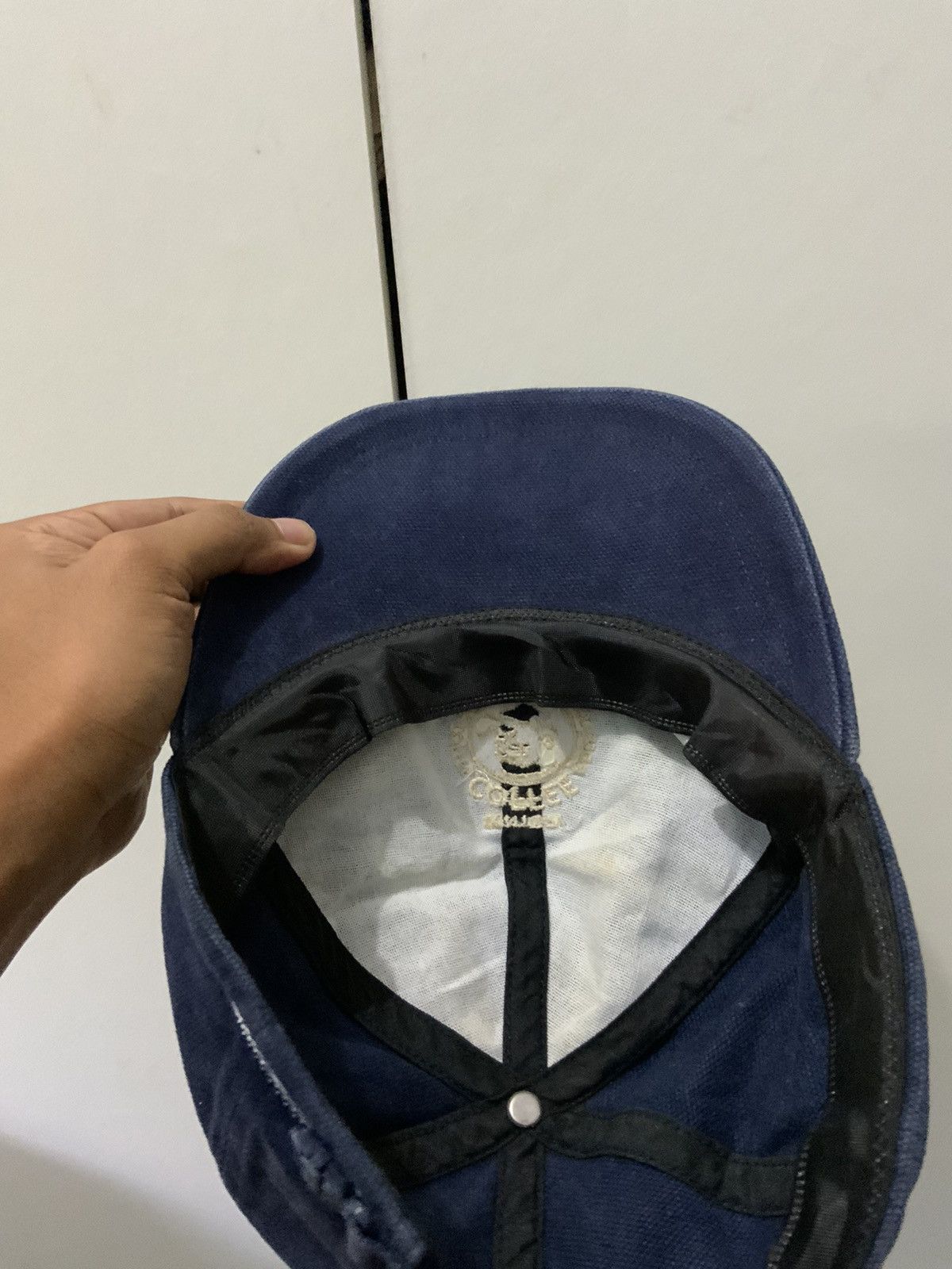 Japanese Brand Suntory Boss Coffee Indigo Fade Vintage Hat Size ONE SIZE - 10 Thumbnail