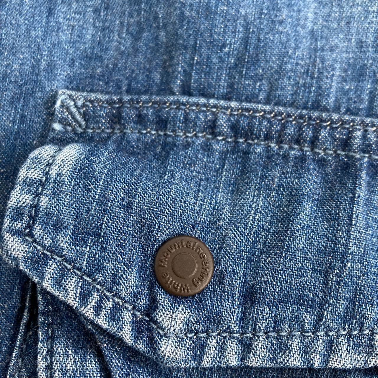 White Mountaineering A/W13 Denim Buttoned Shirt Size US S / EU 44-46 / 1 - 9 Thumbnail