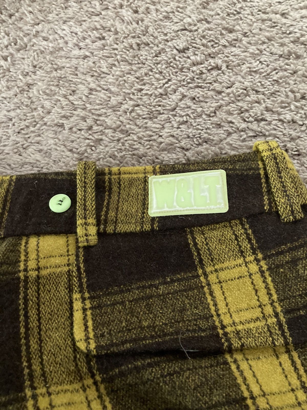 W&LT AW96 W&LT Brown Buffalo Plaid 1996 Wool 90s Beirendonck Wild Size US 36 / EU 52 - 13 Thumbnail