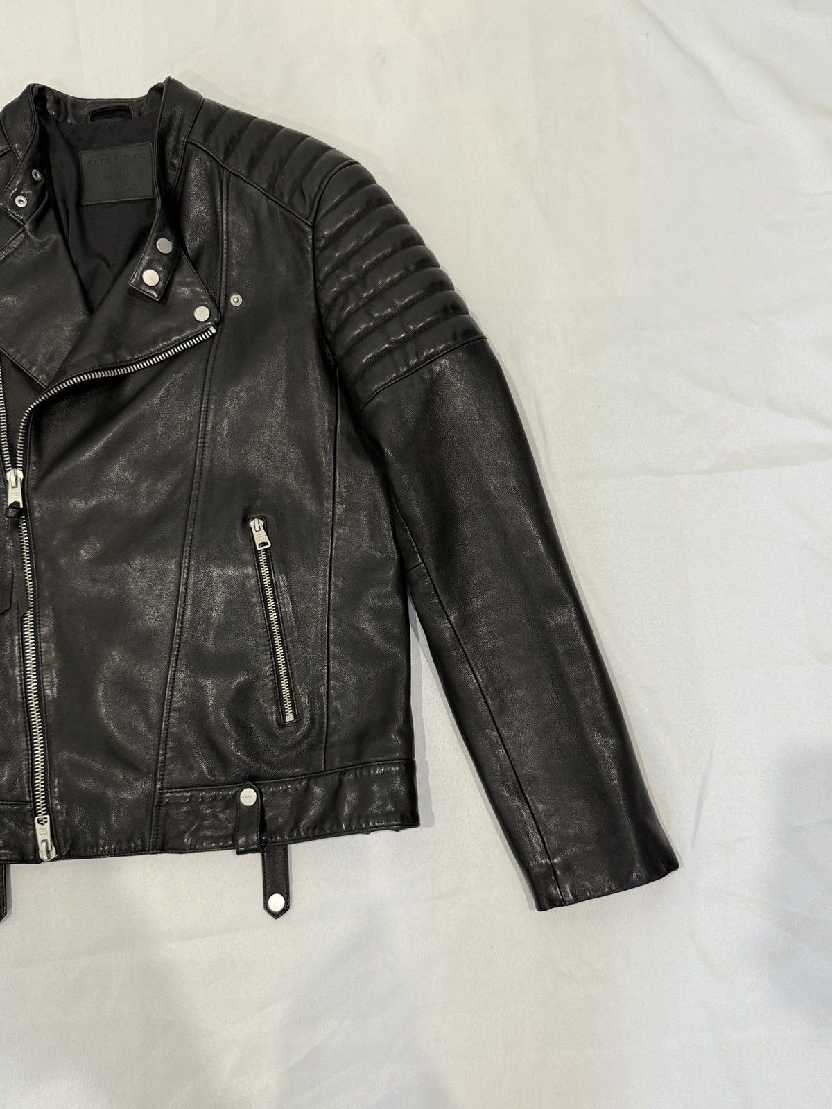 Allsaints Allsaints Silas Leather Jacket M Size US M / EU 48-50 / 2 - 6 Thumbnail