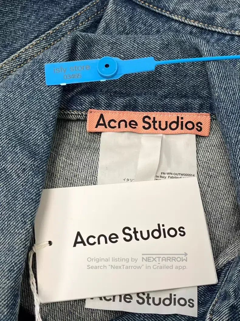 Acne Studios Acne Studios Denim series retro loose fit classic water-wa Size XXS / US 00 / IT 34 - 4 Thumbnail