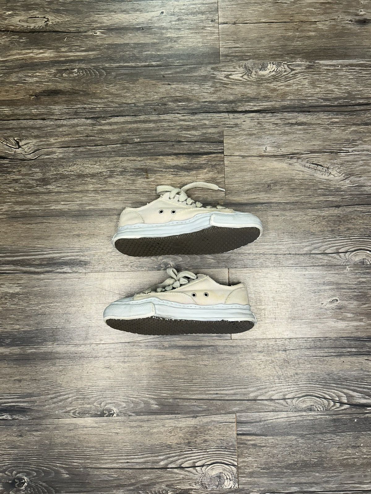 Maison MIHARA YASUHIRO Masion Mihara Distressed Low-Top Sneakers | Grailed
