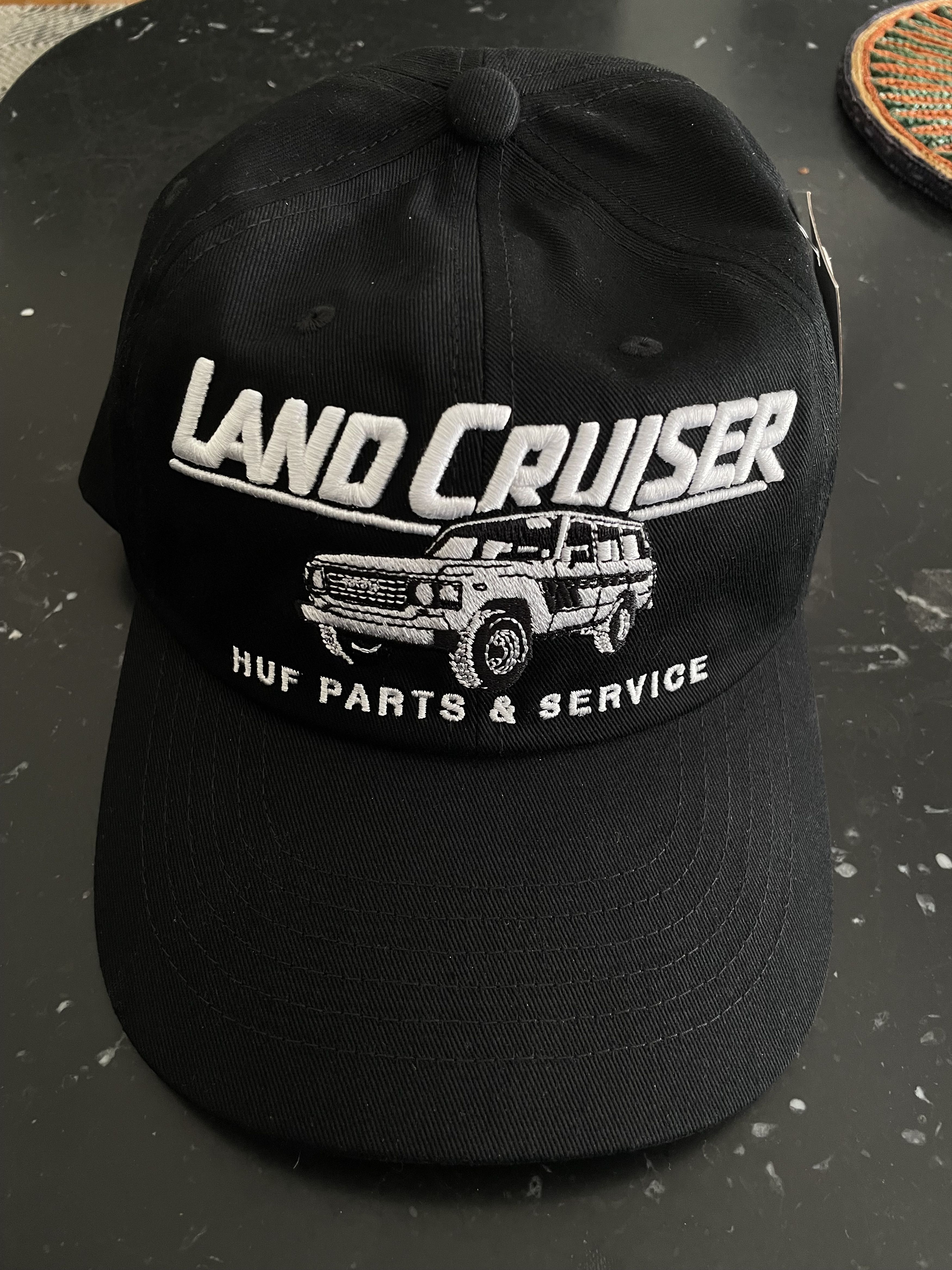 HUF X LAND CRUISER PARTS & SERVICE SNAPBACK BLACK