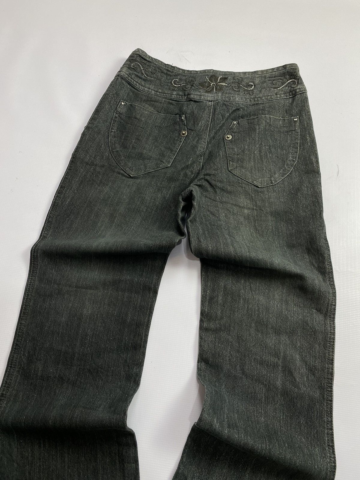 If Six Was Nine × Japanese Brand × Le Grande Bleu (L.G.B.) 2000s JOJO Flared Jean Size US 27 - 6 Thumbnail