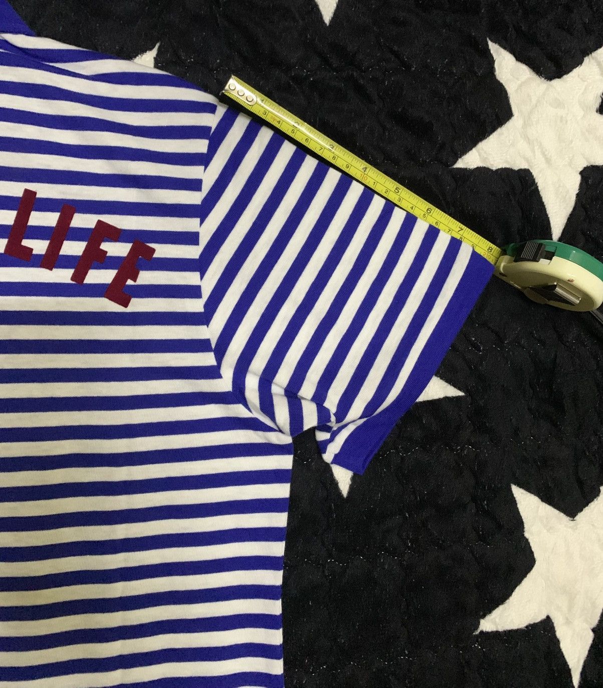 Wacko Maria Wacko Maria Striped Polo Flocking Back Hit “FUCK THIS LIFE” Size US M / EU 48-50 / 2 - 13 Thumbnail