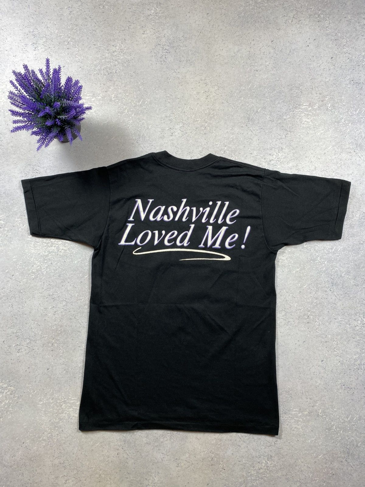 Vintage Vintage black Belton I Love Nashville T-shirt single stitch Size US L / EU 52-54 / 3 - 4 Thumbnail