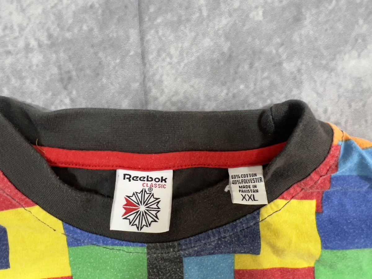 Reebok Reebok Multicolor Print Crewneck Size US XXL / EU 58 / 5 - 3 Thumbnail