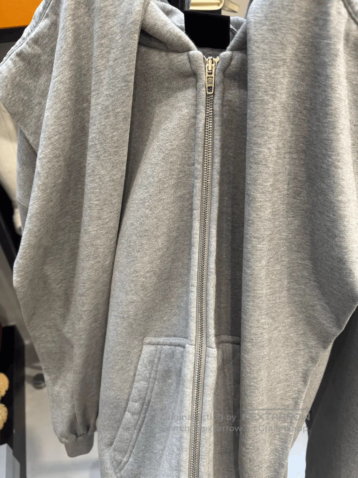 Balenciaga balenciaga gray hoodie uni size m. Size US M / EU 48-50 / 2 - 1 Thumbnail