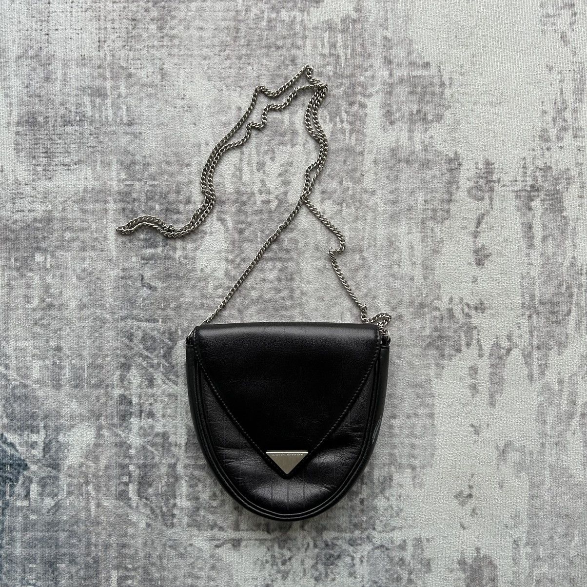 Hiroko Koshino Homme Hiroko Koshino Japanese Chain Sling Bag Prada Style Size ONE SIZE - 3 Thumbnail