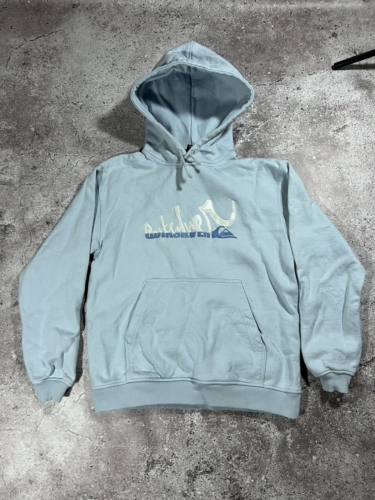 Quicksilver ❌ Vintage Quicksilver Hoodie Blue Surfwear Small Size US S / EU 44-46 / 1 - 3 Thumbnail