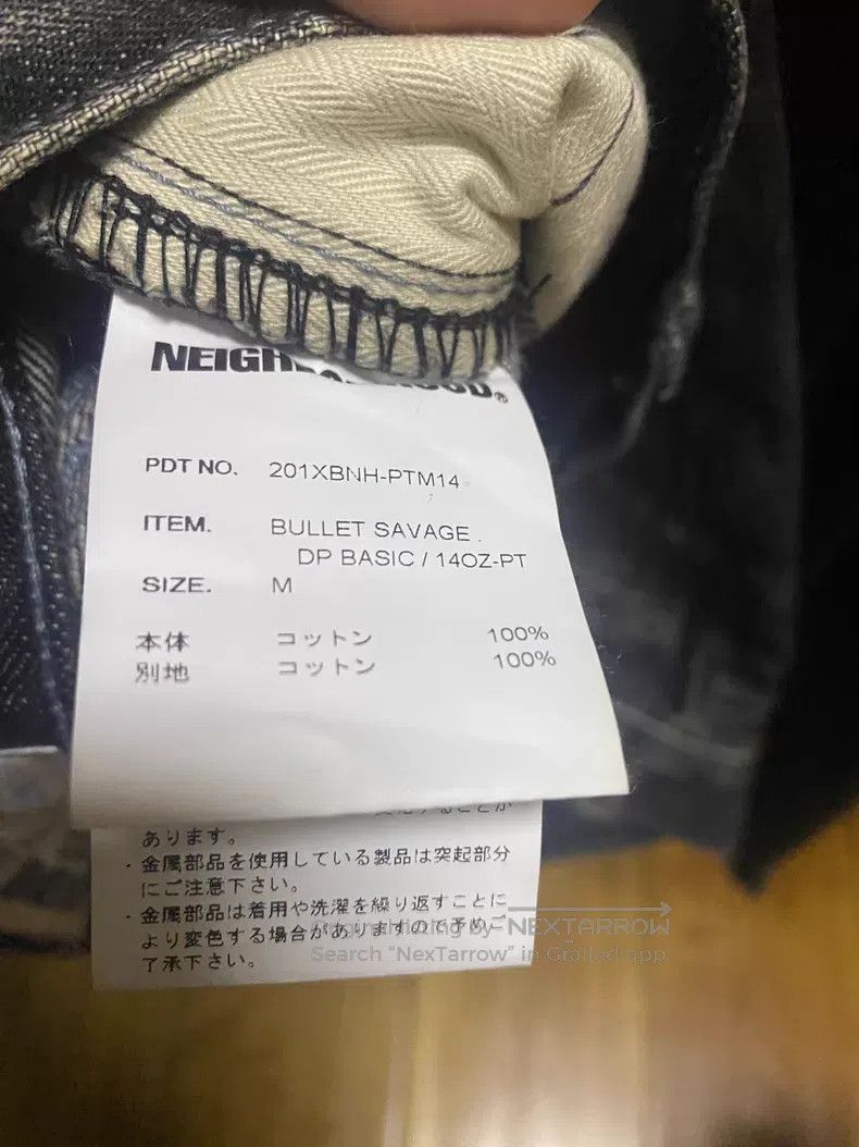 Neighborhood Neighborhood size M Washed Distressed Cut Denim Pants Size US 27 - 6 Thumbnail