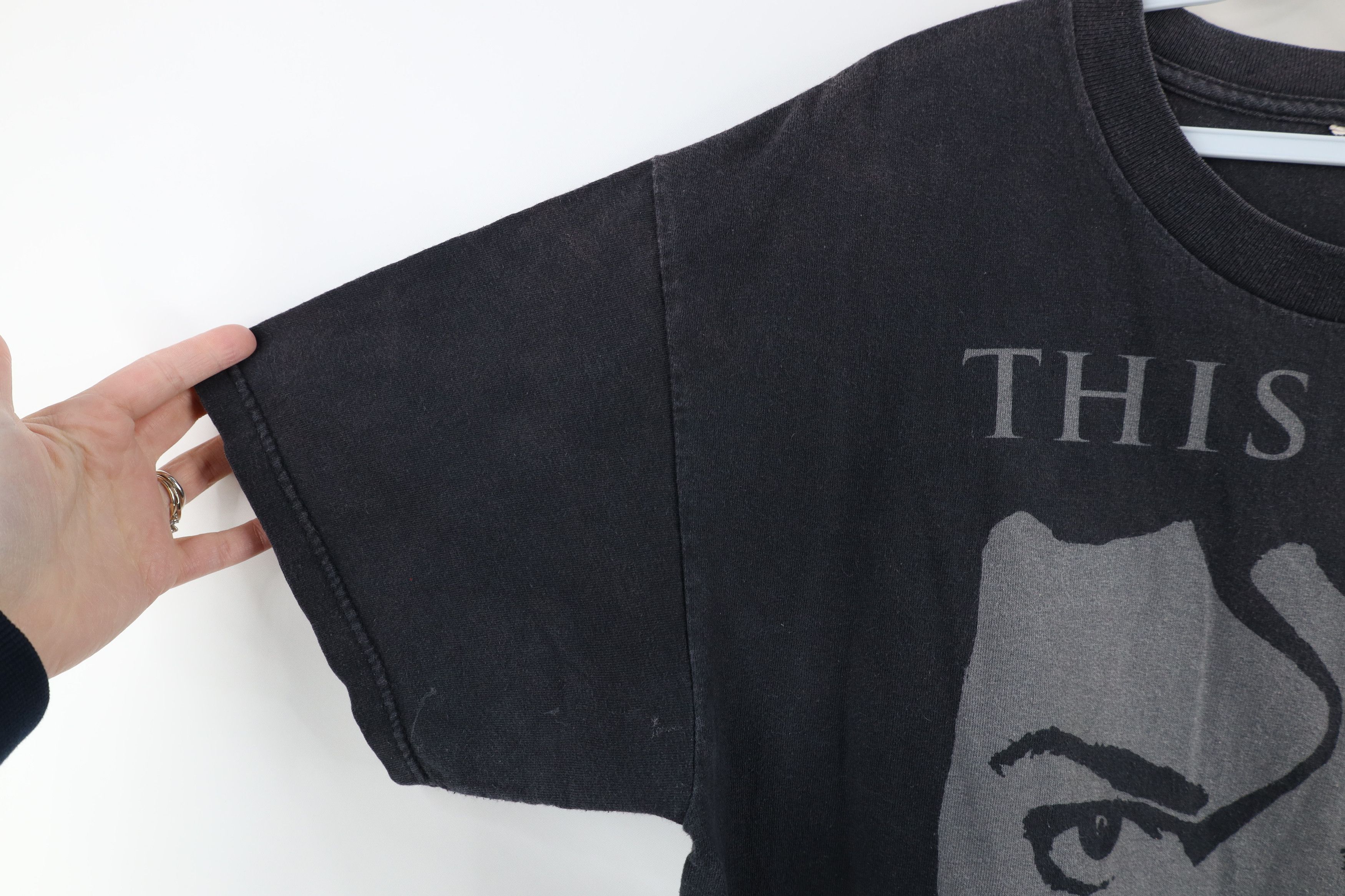 Vintage Vintage This Is It Michael Jackson Documentary T-Shirt Black Size US L / EU 52-54 / 3 - 6 Thumbnail