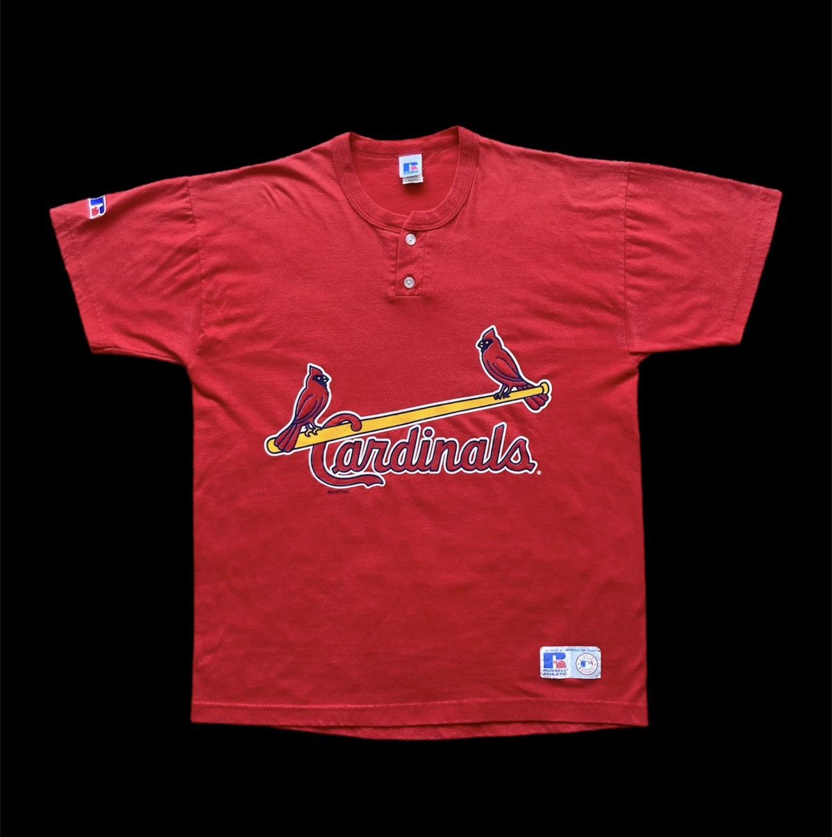 Russell Athletic Vintage 90s St. Louis Cardinals Hanley Baseball Shirt Size US L / EU 52-54 / 3 - 5 Thumbnail