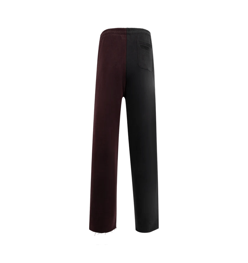 Vetements o1h1sh11225 Cof logo Baggy Sweatpantsin Black/Red Size US 32 / EU 48 - 2 Thumbnail