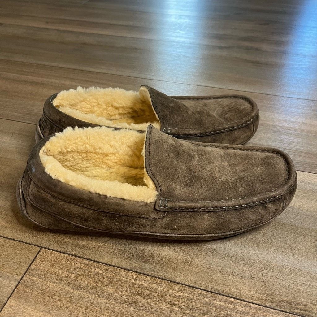 Ugg UGG Ascot Brown Suede Casual Slipper Men’s 10 Size US 10 / EU 43 - 3 Thumbnail