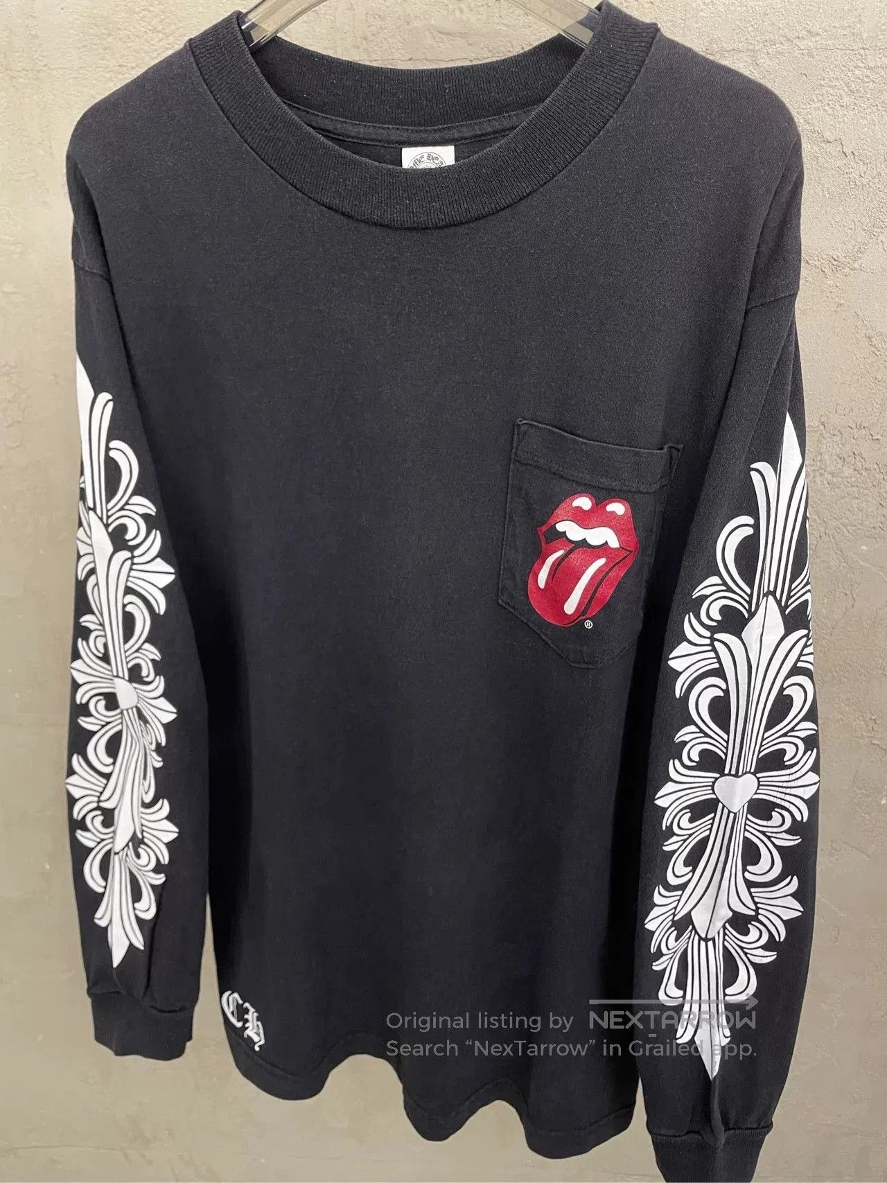 Chrome Hearts Chrome Hearts Rolling Stones collaborative long-sleeve T-sh Size US M / EU 48-50 / 2 - 3 Thumbnail