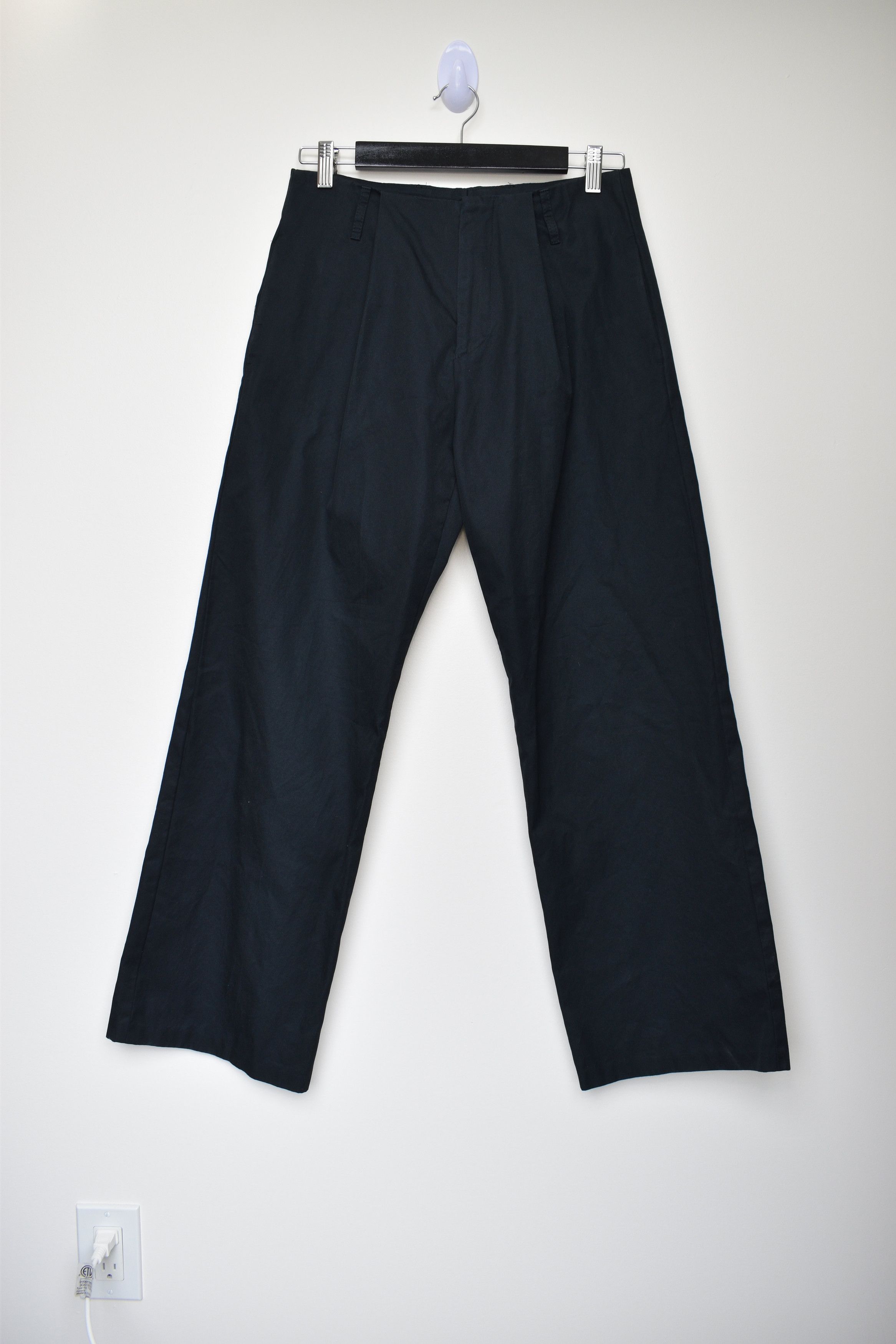 Raf Simons Raf Simons 2000's Wideleg Suit Trousers Size US 29 - 1 Thumbnail