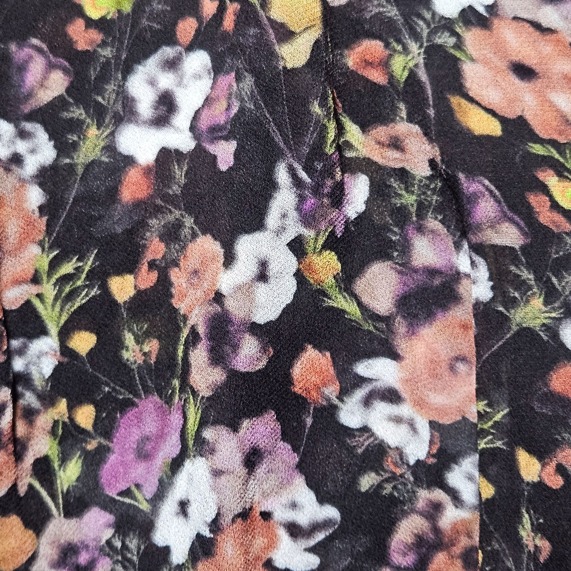 Rag & Bone Rag & Bone Women Sheer Maxi Dress Floral Black 8 Boho Quiet Size M / US 6-8 / IT 42-44 - 6 Thumbnail