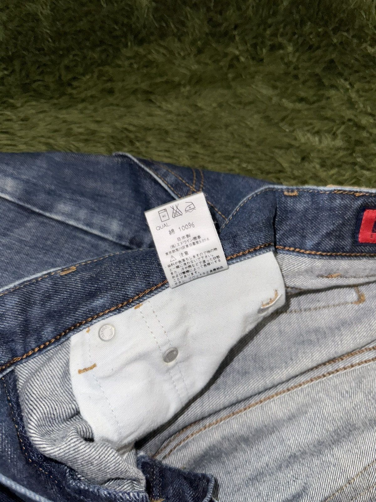 Edwin [W30/L33] Edwin Washed Denim Pants MADE IN JAPAN Size US 30 / EU 46 - 5 Thumbnail