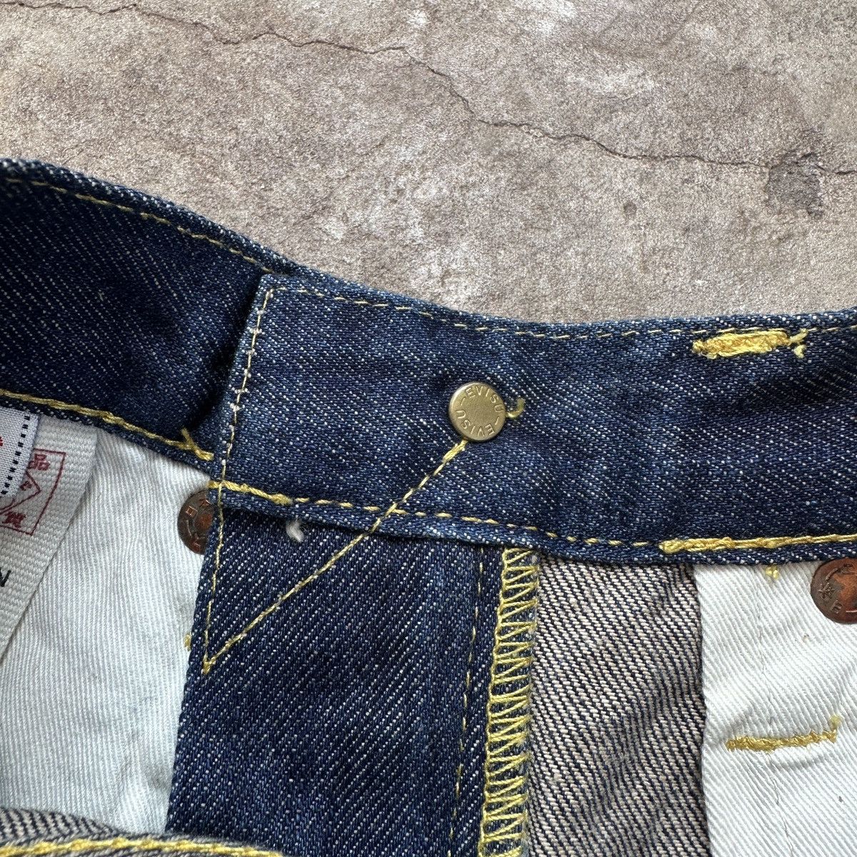 Evisu × Japanese Brand Vintage Evisu Japan Denim Mini Skirt Size 25" / US 0 / IT 36 - 7 Thumbnail