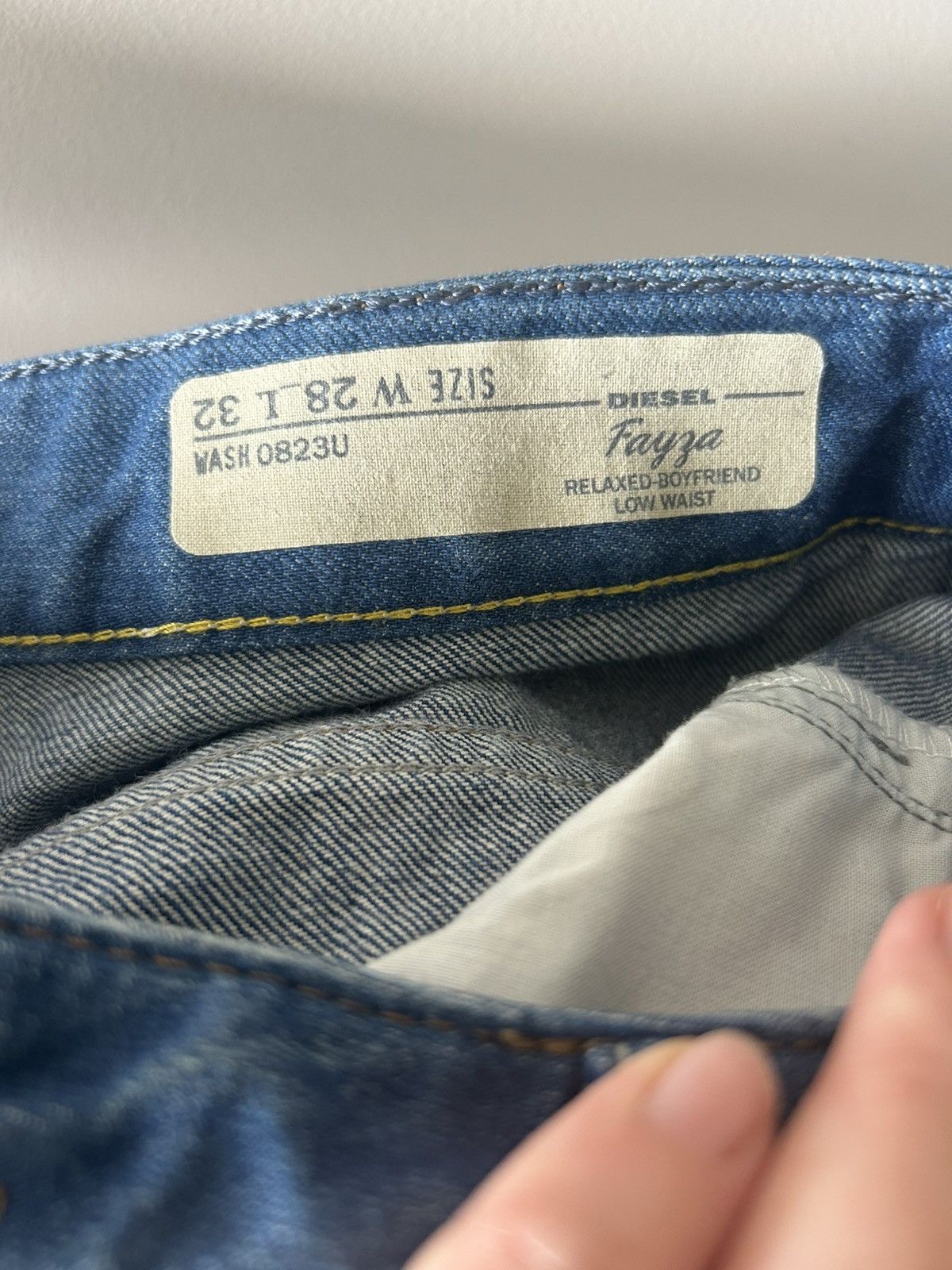 Diesel Diesel relaxed boyfriend low waist Size 28" / US 6 / IT 42 - 5 Thumbnail