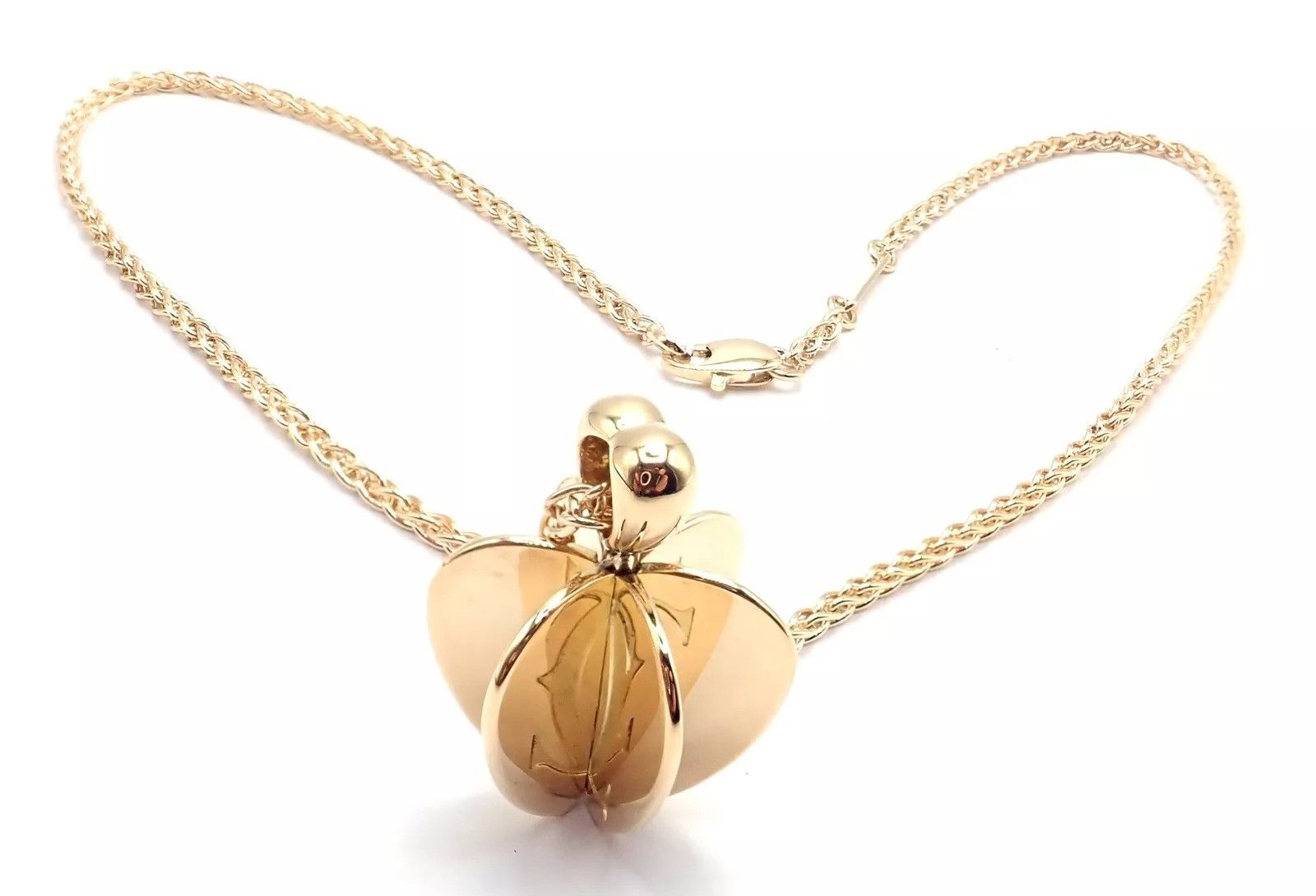 Cartier Authentic! Cartier 18k Yellow Gold Double Chain Necklace Size ONE SIZE - 5 Thumbnail