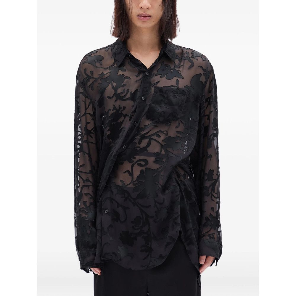 Ann Demeulemeester Ann Demeulemeester BLACK Shirts Size US S / EU 44-46 / 1 - 1 Thumbnail