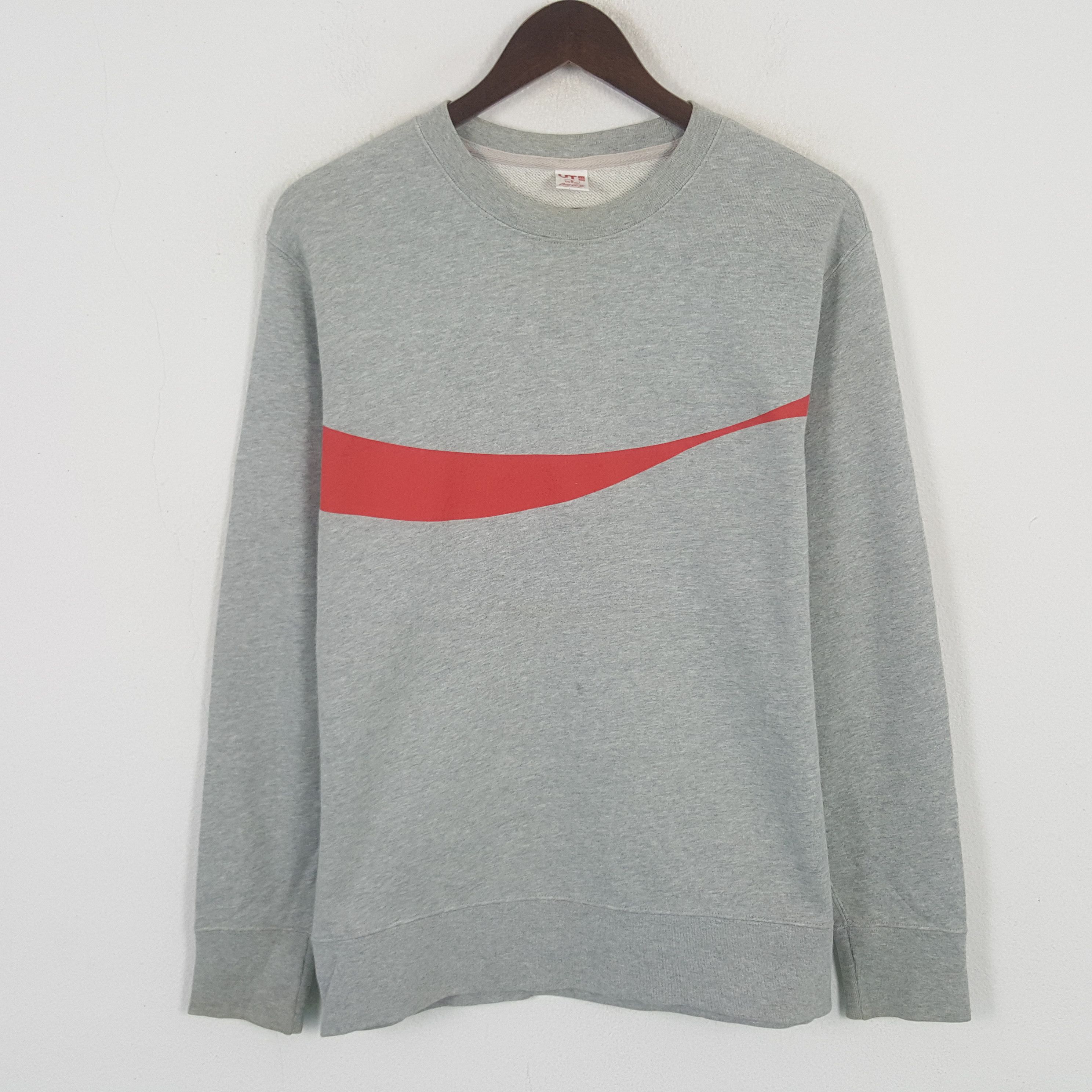 Coca Cola × Japanese Brand × Vintage Vintage Uniqlo x Coca Cola Sweatshirt Size US S / EU 44-46 / 1 - 1 Thumbnail