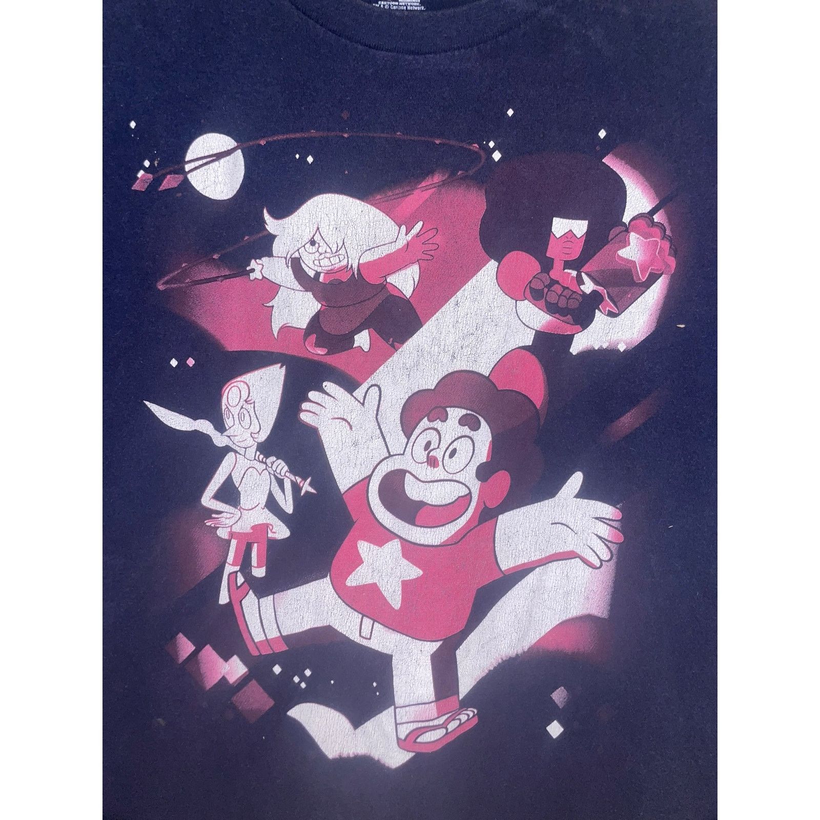 Cartoon Network Cartoon Network Steven Universe Shirt Blue Graphic Tee 2016 Size US M / EU 48-50 / 2 - 2 Thumbnail