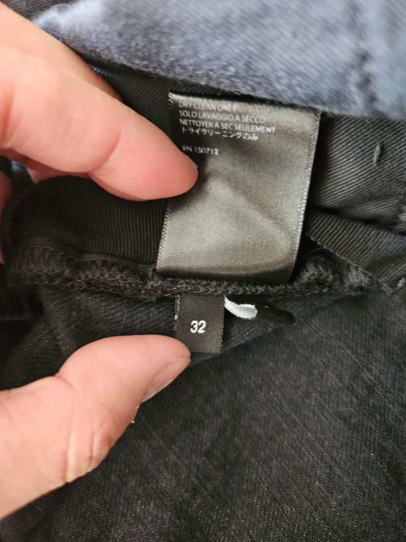 Amiri Amiri straight cut knife-slash vintage black denim Size US 32 / EU 48 - 6 Thumbnail