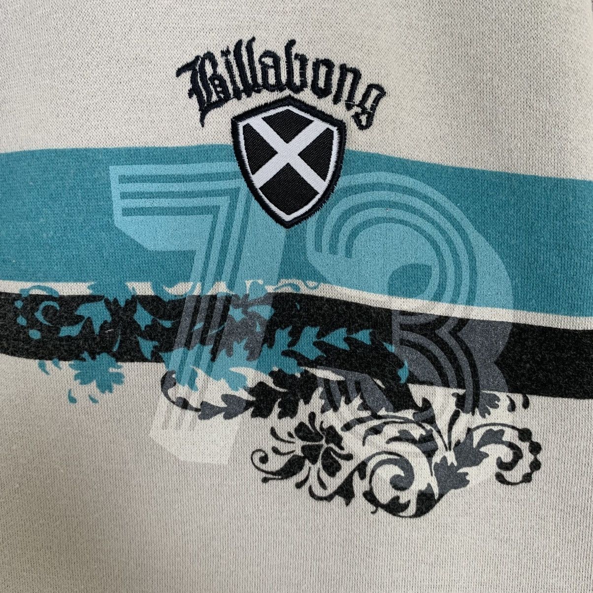 Billabong × Designer × Vintage Vintage Billabong Sweatshirt Zipper Jacket Large Size Size US L / EU 52-54 / 3 - 7 Thumbnail