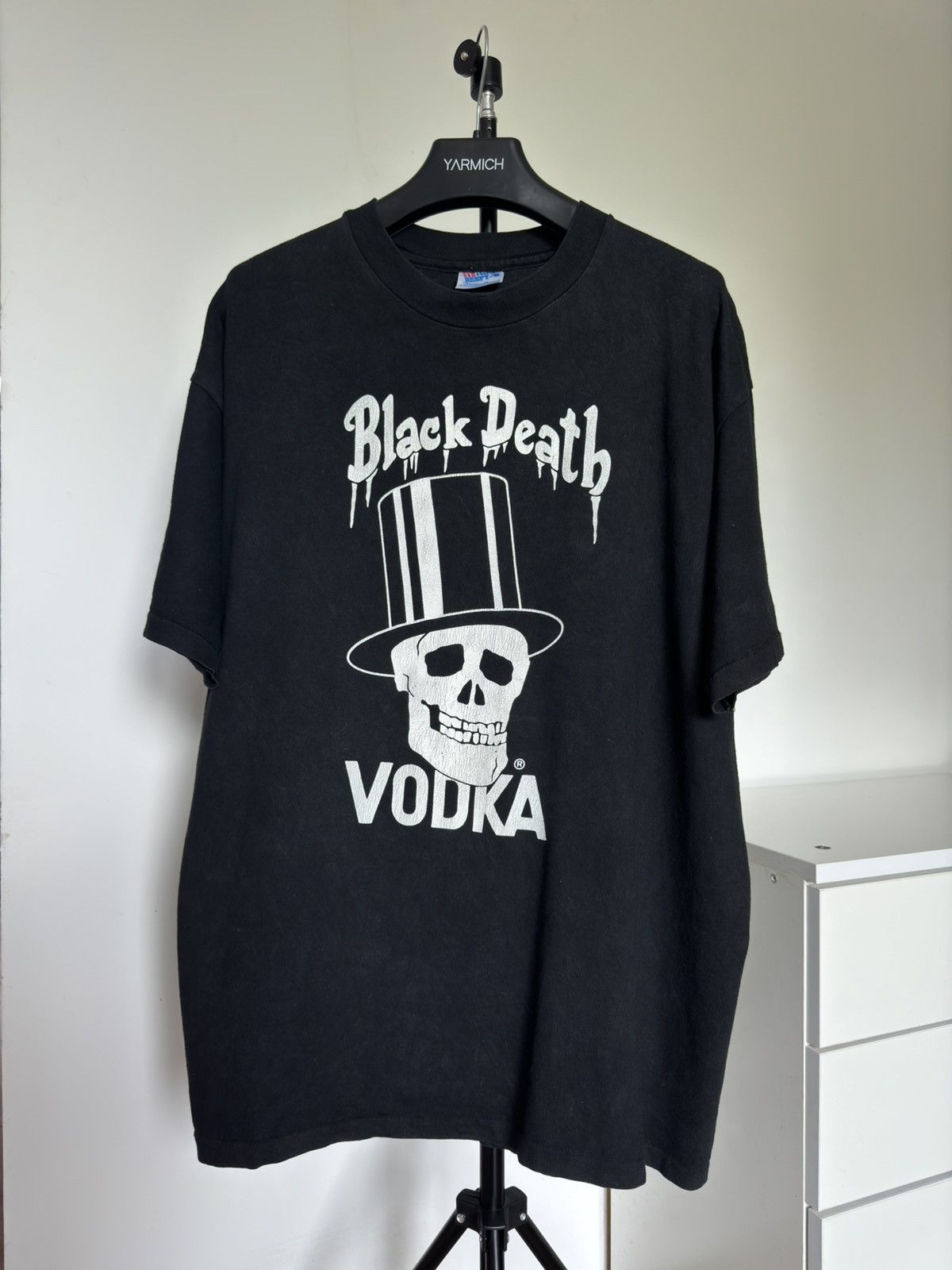 Band Tees Vintage 1992 Black Death Vodka Official Merchandise Tee Size US XL / EU 56 / 4 - 1 Thumbnail