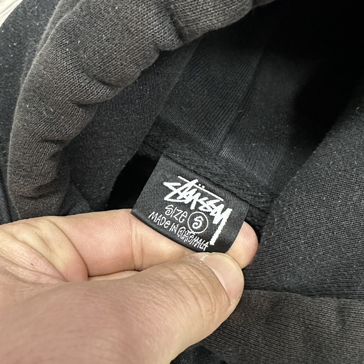 Stussy × Vintage Vintage Stussy Big Logo Boxy Fit Hoodie Size US S / EU 44-46 / 1 - 8 Thumbnail