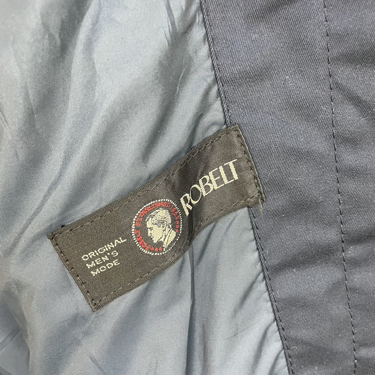 Robert Comstock × Vintage Japanese Brand Robelt Trench Coat Jacket Size US M / EU 48-50 / 2 - 4 Thumbnail