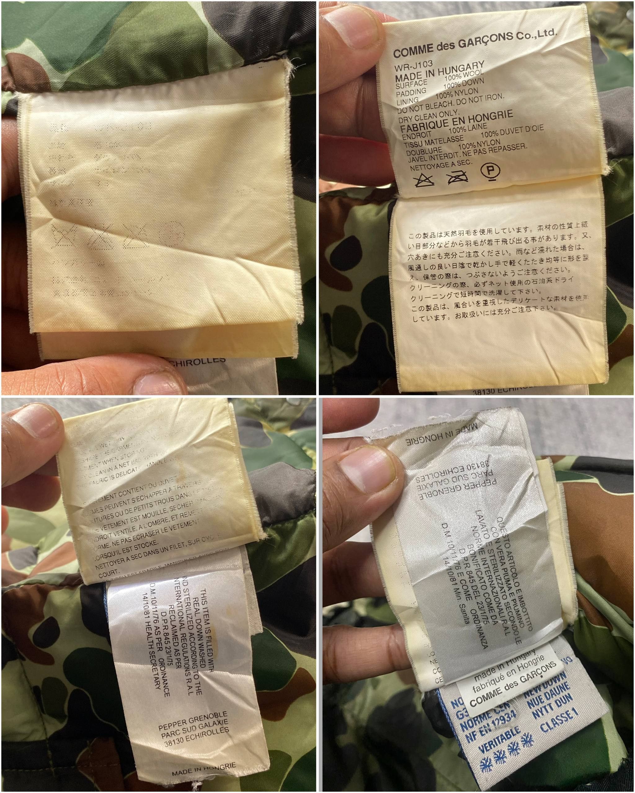 Junya Watanabe × Moncler Moncler x Junya Watanabe CDG Puffer Down Jacket Size US XS / EU 42 / 0 - 6 Thumbnail