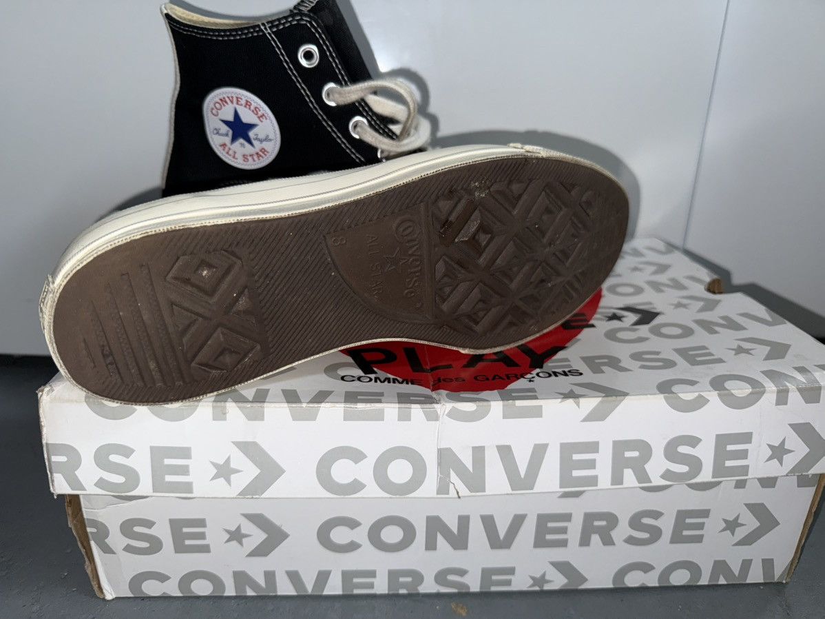Comme des Garcons PLAY × Converse Comme des Garçons CONVERSE CDG Size US 8 / EU 41 - 4 Thumbnail