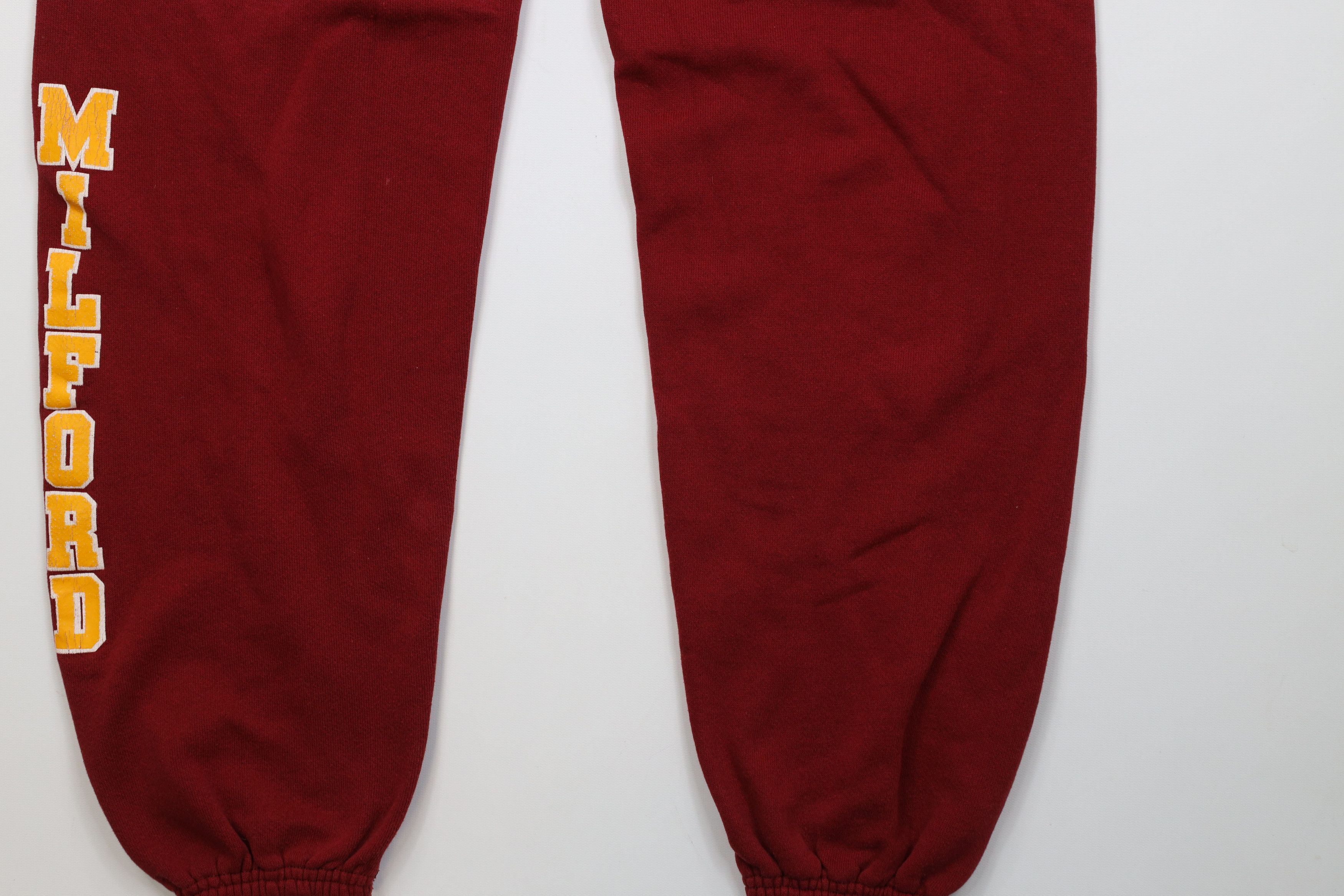 Vintage Vintage 70s Streetwear Sweatpants Joggers Pants Red USA Size US 36 / EU 52 - 5 Thumbnail