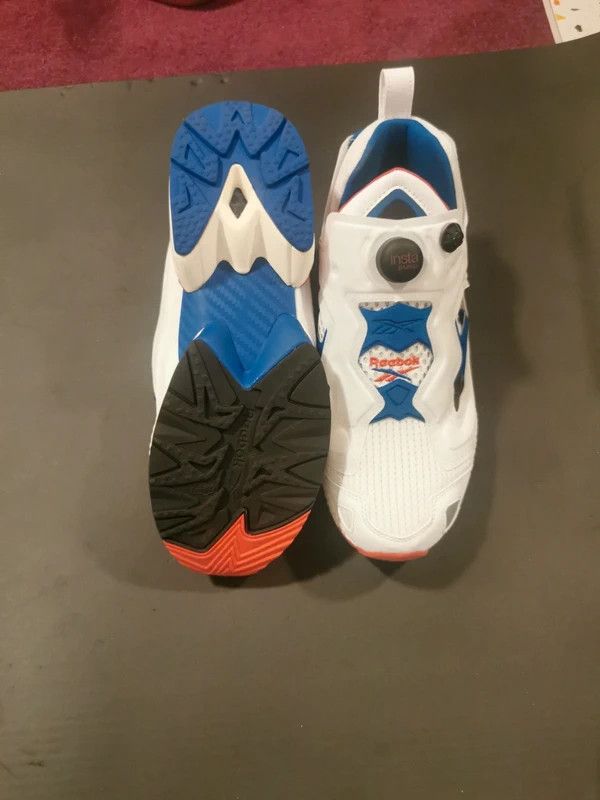 Reebok Reebok Instapump Fury 95 Size 7.5 UK US 8.5 Red Vector Blue Size US 8.5 / EU 41-42 - 2 Thumbnail