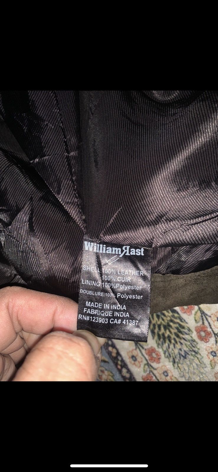 Vintage × William Rast Leather jacket dark brown Size US M / EU 48-50 / 2 - 8 Thumbnail