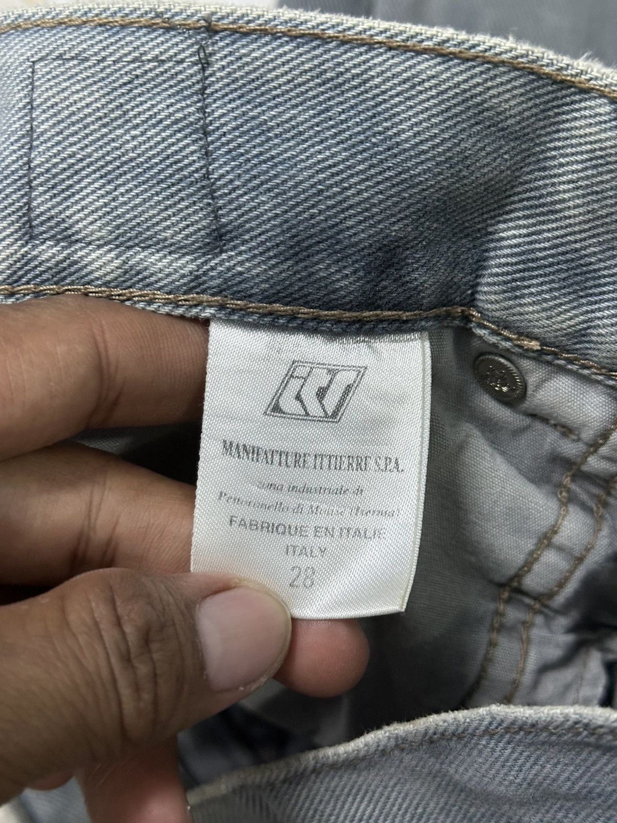 Versace Jeans Couture Versace Jeans Couture Silver Denim . Size US 28 / EU 44 - 11 Thumbnail