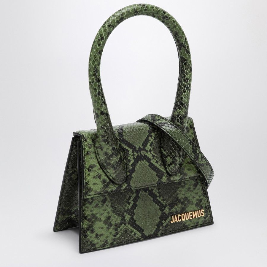 Jacquemus o1d2blof0824 Size: OS / Embossed Python Leather Bag Size ONE SIZE - 2 Thumbnail
